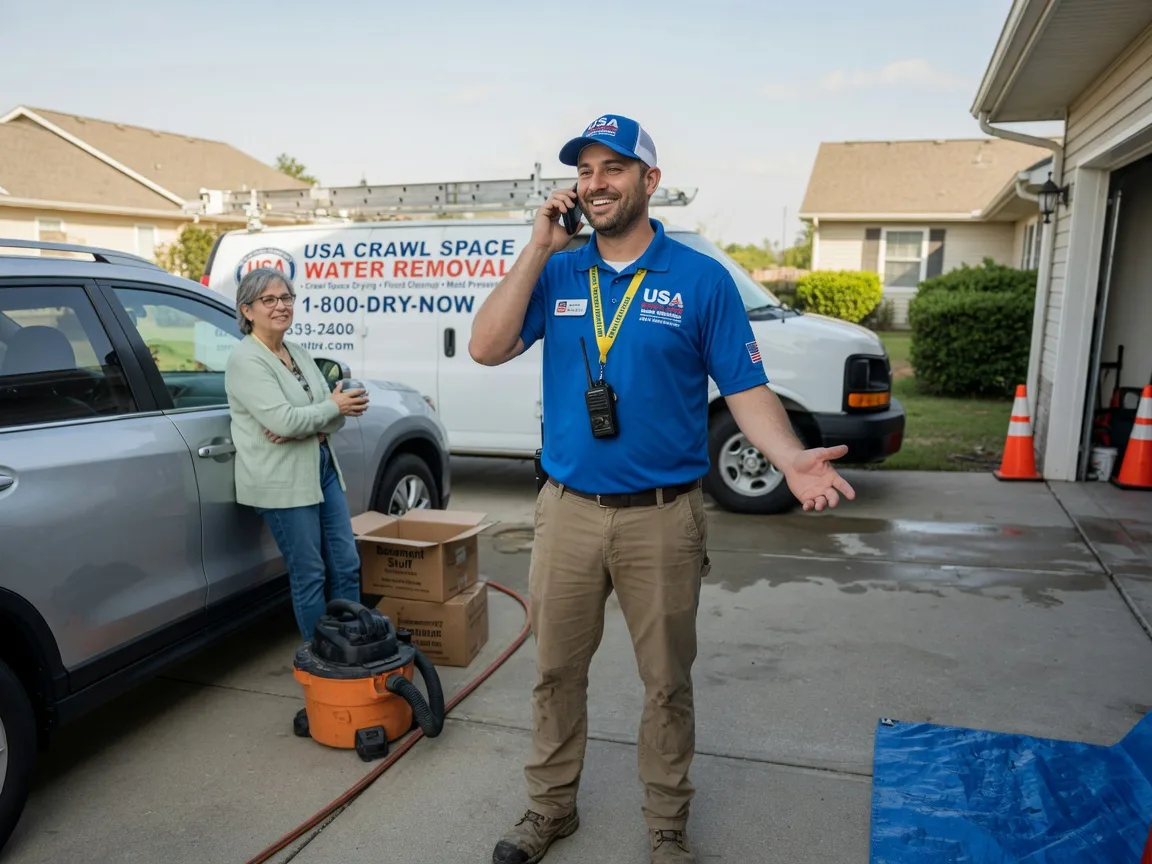 Crawl Space Water Removal Hubbell, NE FAQs